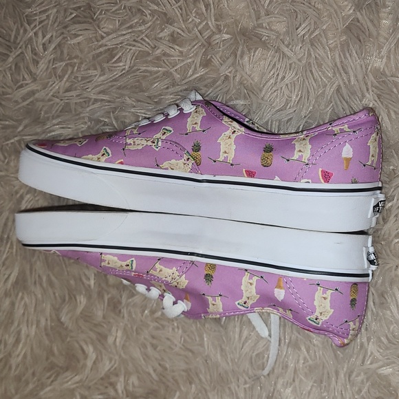 VANS☆ Light purple with Skateboarding dogs - Picture 6 of 8